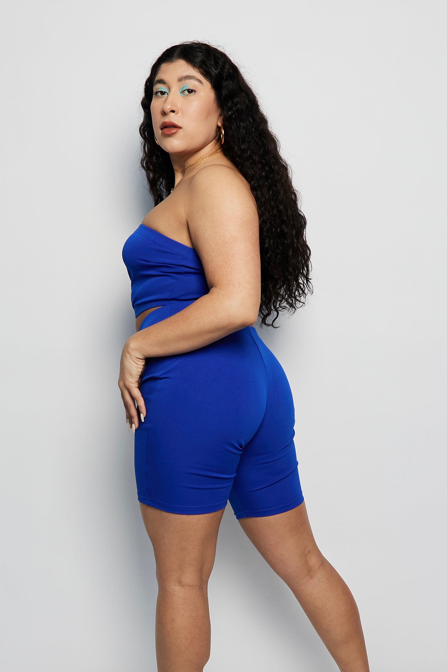 Tube Top and Cycling Short Co-ord image 2