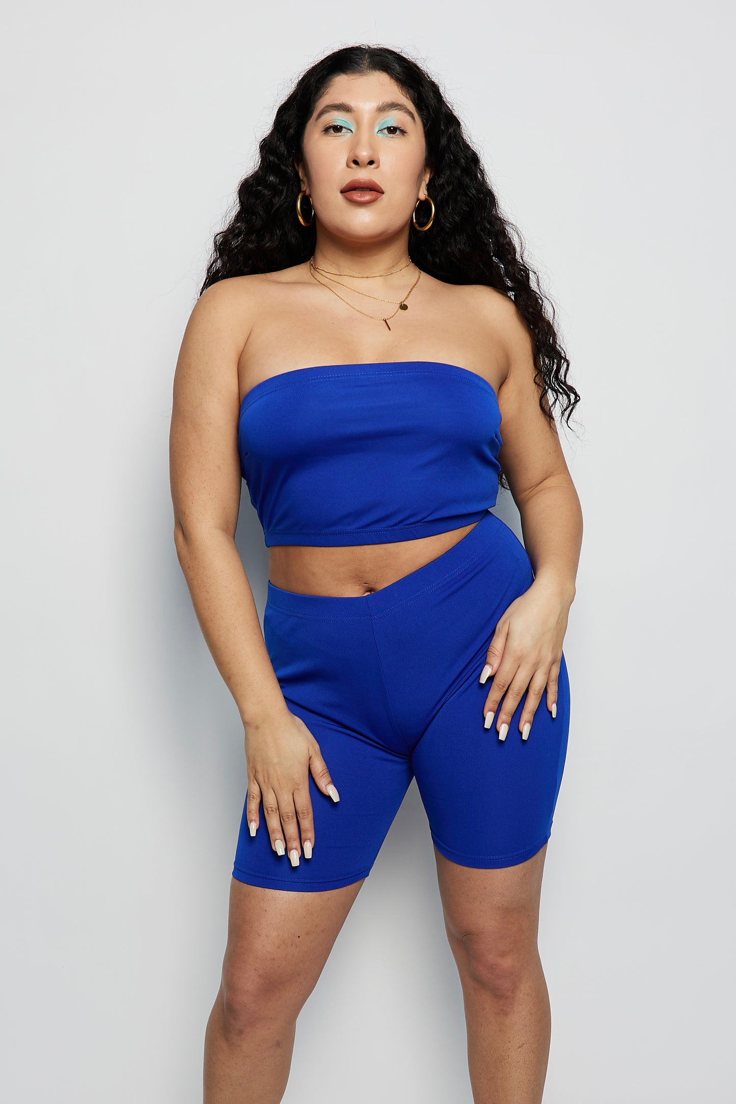 Tube Top and Cycling Short Co-ord image 0