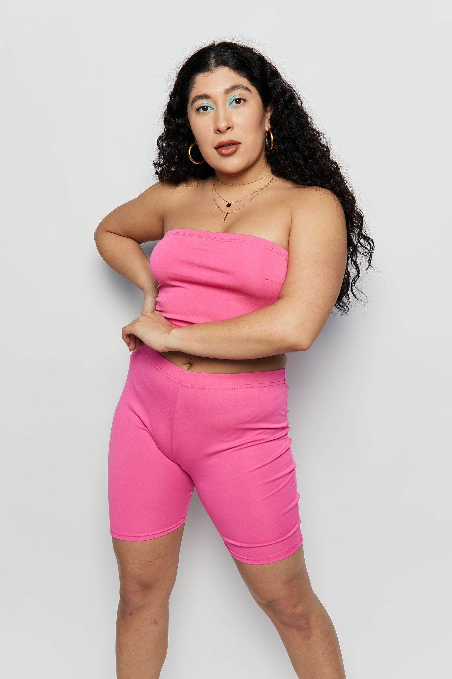 Tube Top and Cycling Short Co-ord image 4