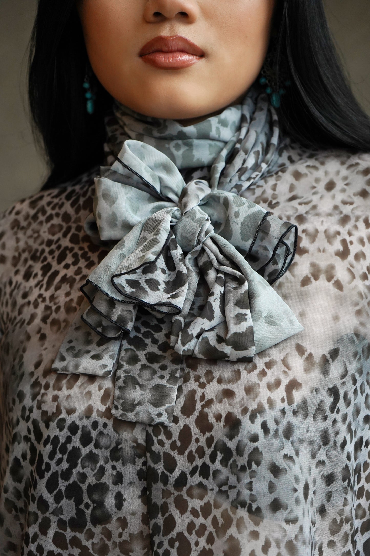 Chiffon Lynx Blouse