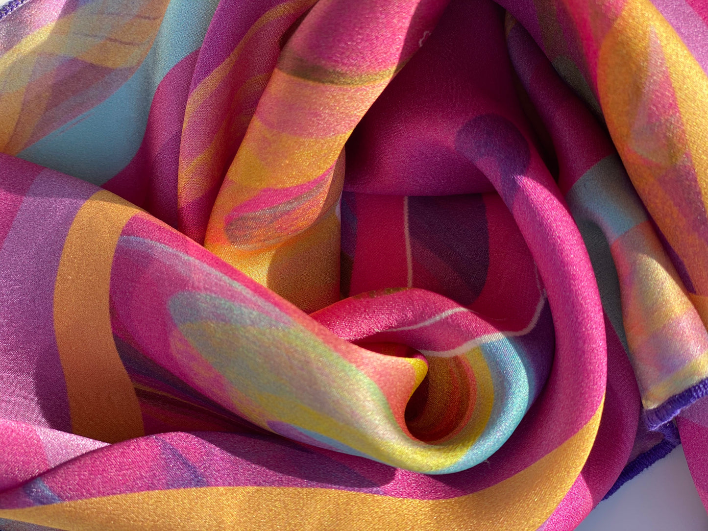 Snake Silk Scarf image 1