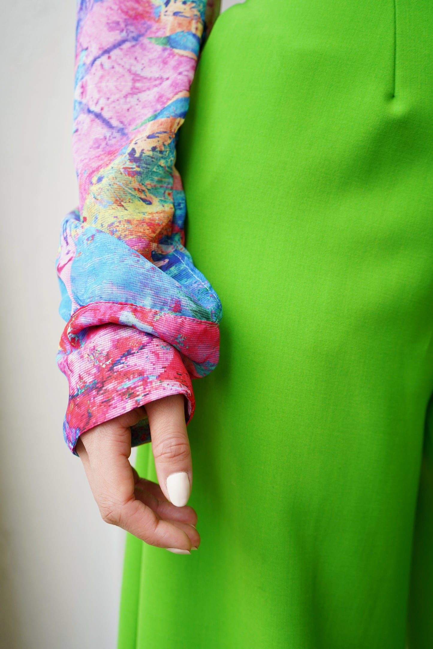 Chiffon Open Back Top image 3