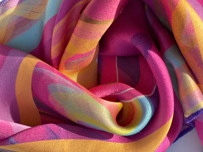 Snake Silk Scarf image 1