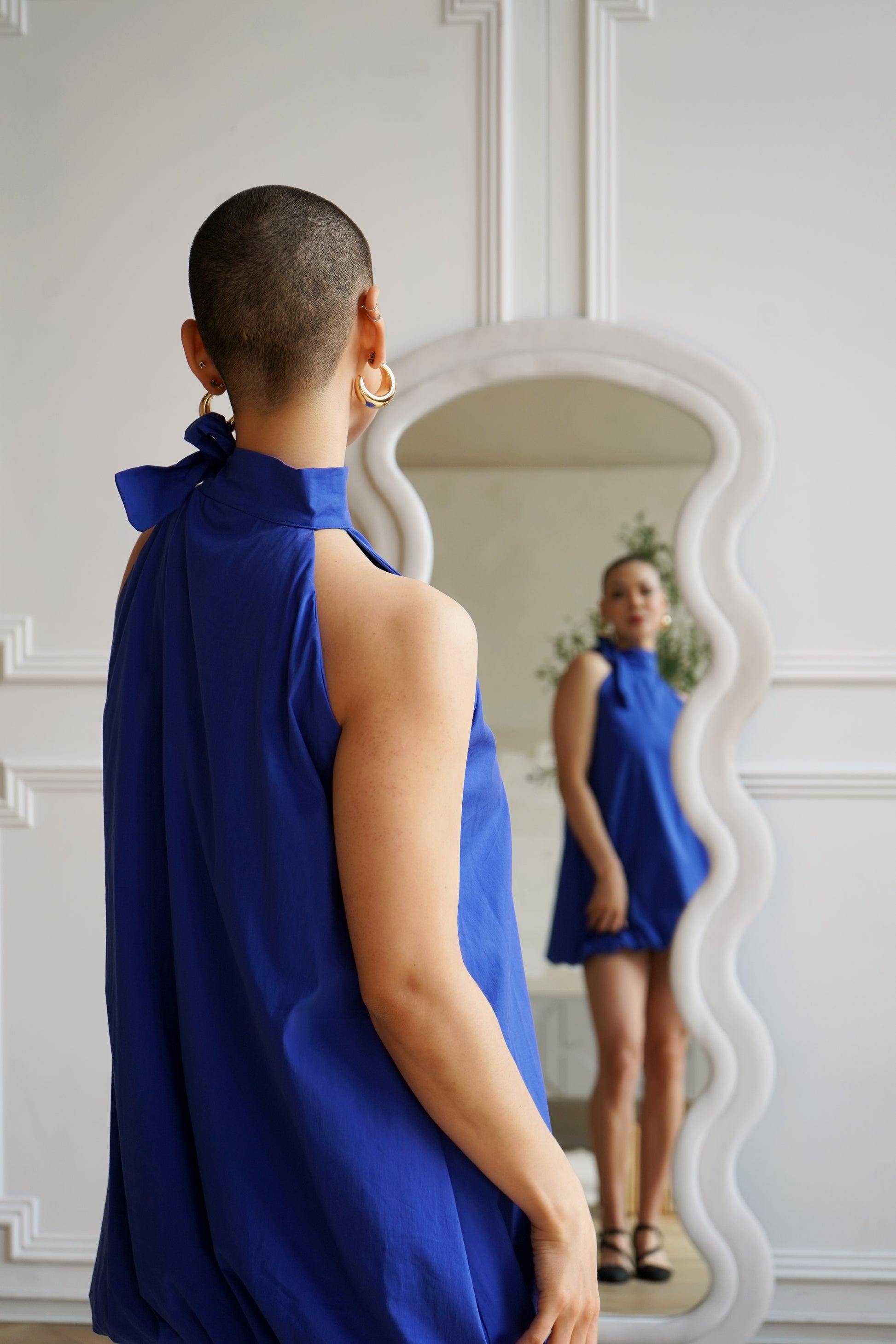 Halter Bubble Dress Madaleine Nelson Halter Bubble Dress Madaleine Nelson
